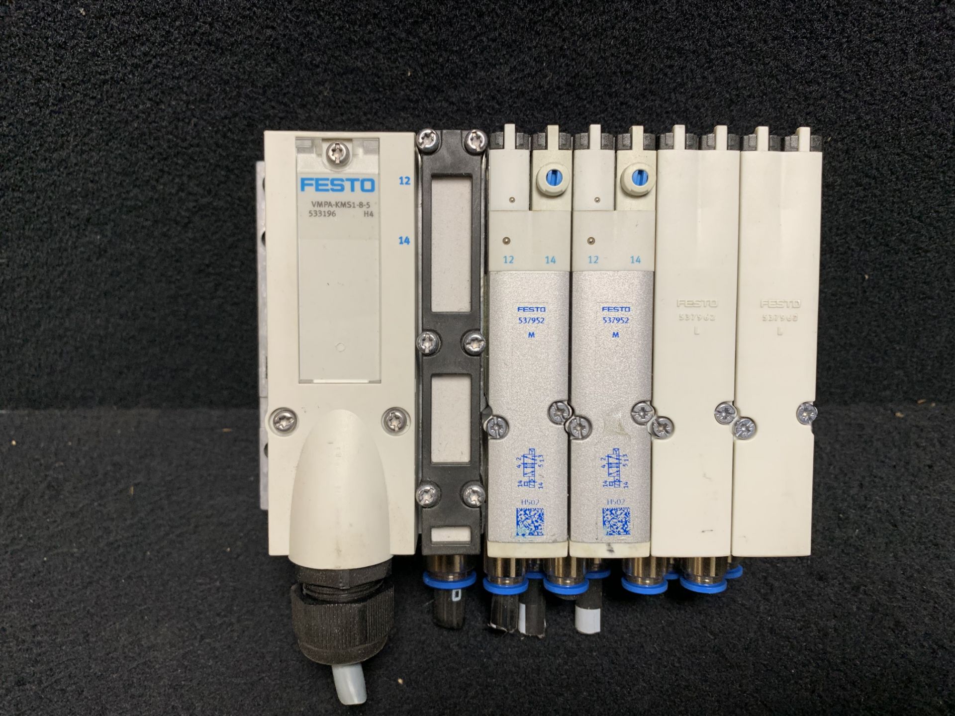 FESTO ELECTRIC VMPA-KMS1-8-5 CONNECTING CABLE | VMPA2-MPM-EMM-4 ELECTRICAL MODULE FOR VALVE - Image 2 of 5