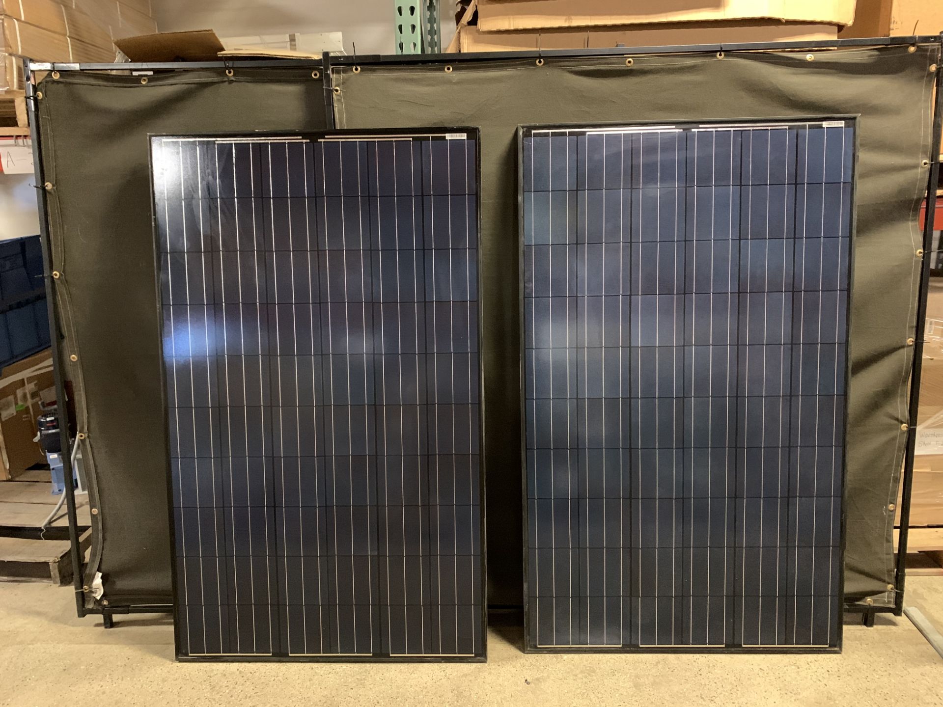 LOT OF 2 PHOTOVOLTAIC MODULE TEST WORKING SOLAR PANELS 250W, ET-P660250BB