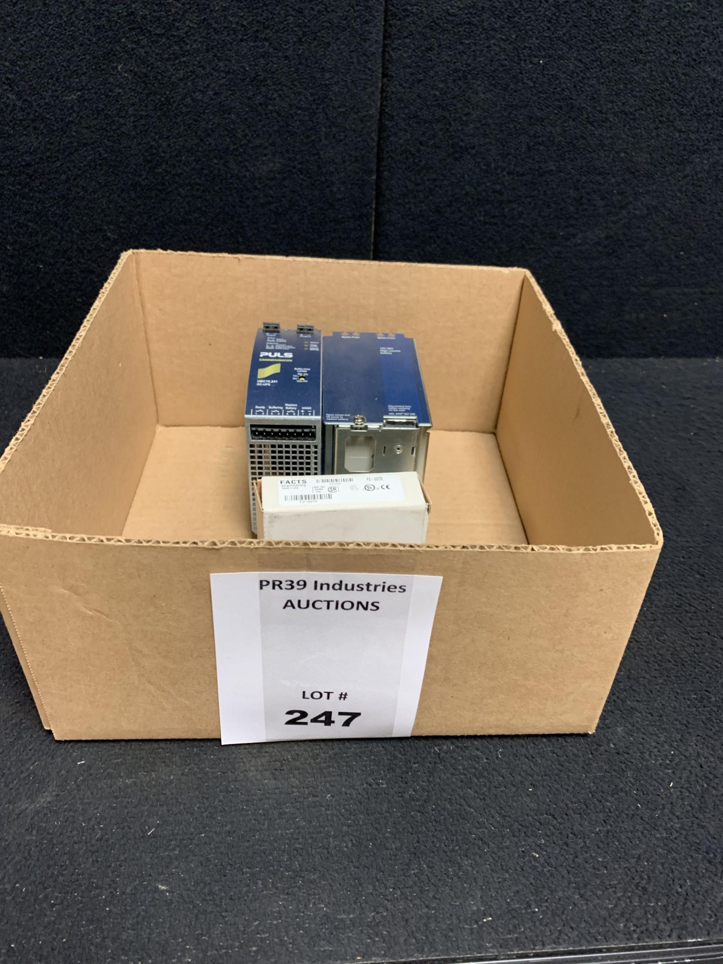 NEW IN BOX - PULS UBC10.241 DC-UPS CONTROL UNIT 24V, 10A |NEW OUT OF BOX - FACTS ENGINEERING F2-08TR