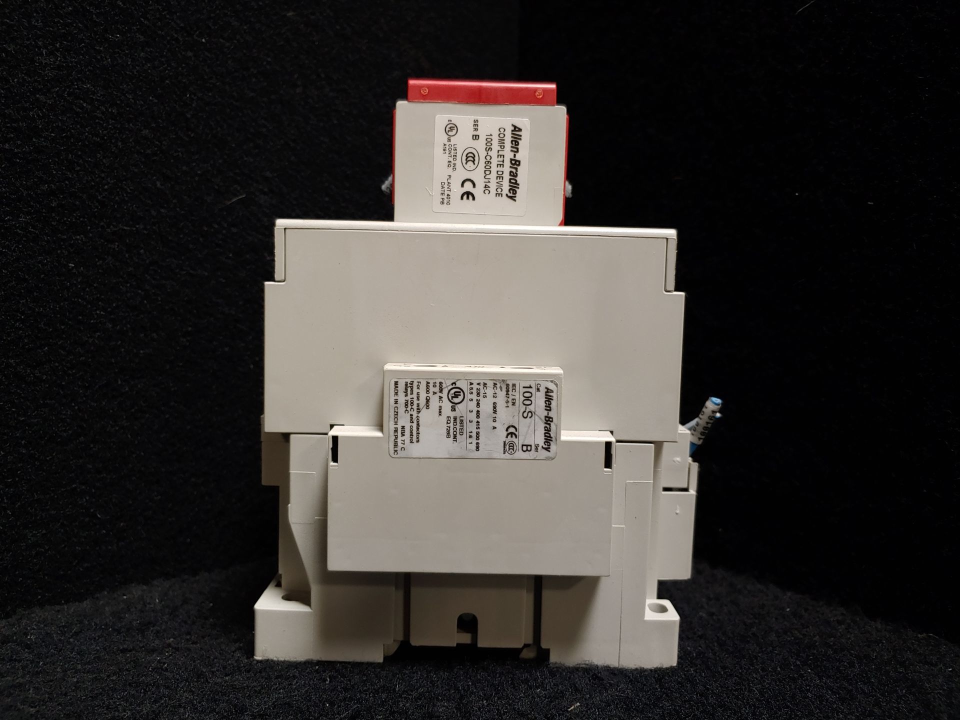 ALLEN BRADLEY 100-C60D*00 CONTACTOR, 60 AMP, 110/120 VAC, 50/60 HZ - Bild 4 aus 7