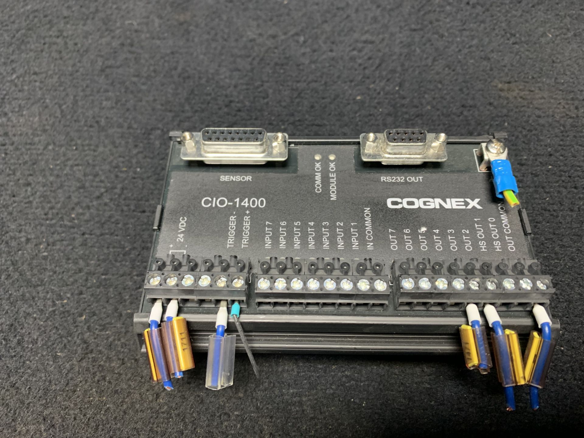 LOT OF 3 - COGNEX DVT CIO-1400 PLC EXPANSION MODULE, 24 VDC 750 MA DIN RAIL MOUNT 800-9012-2R - Image 2 of 6