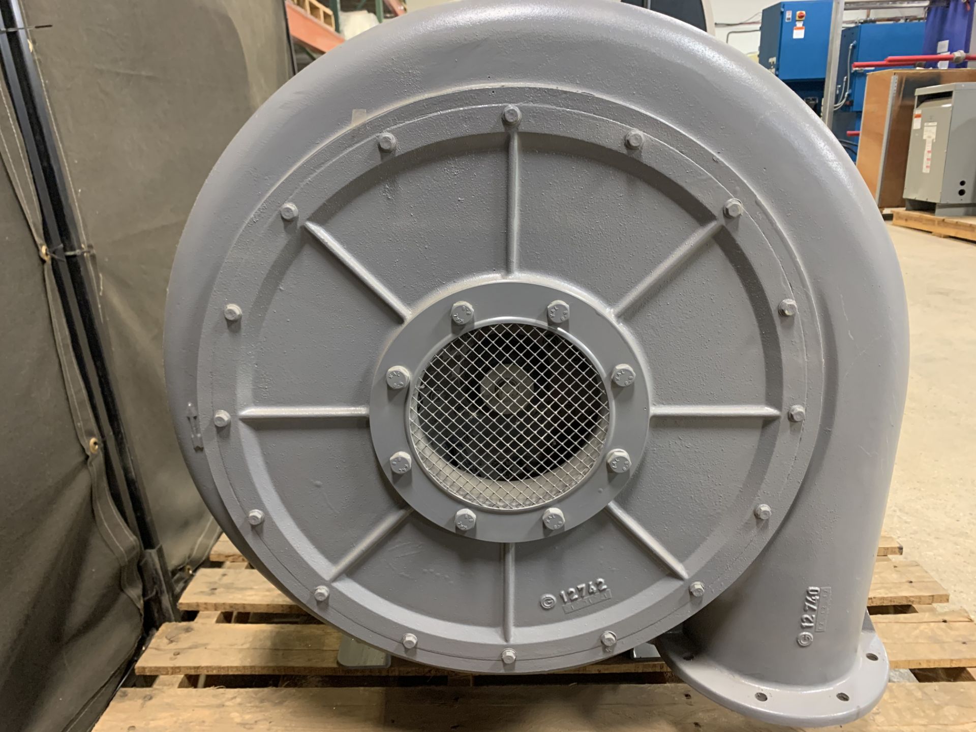REFURBISHED - HRD 7 FU-105/20,0, SERIES HRD RADIAL HIGH PRESSURE BLOWER WITH FREQUENCY CONVERTER - Image 4 of 8