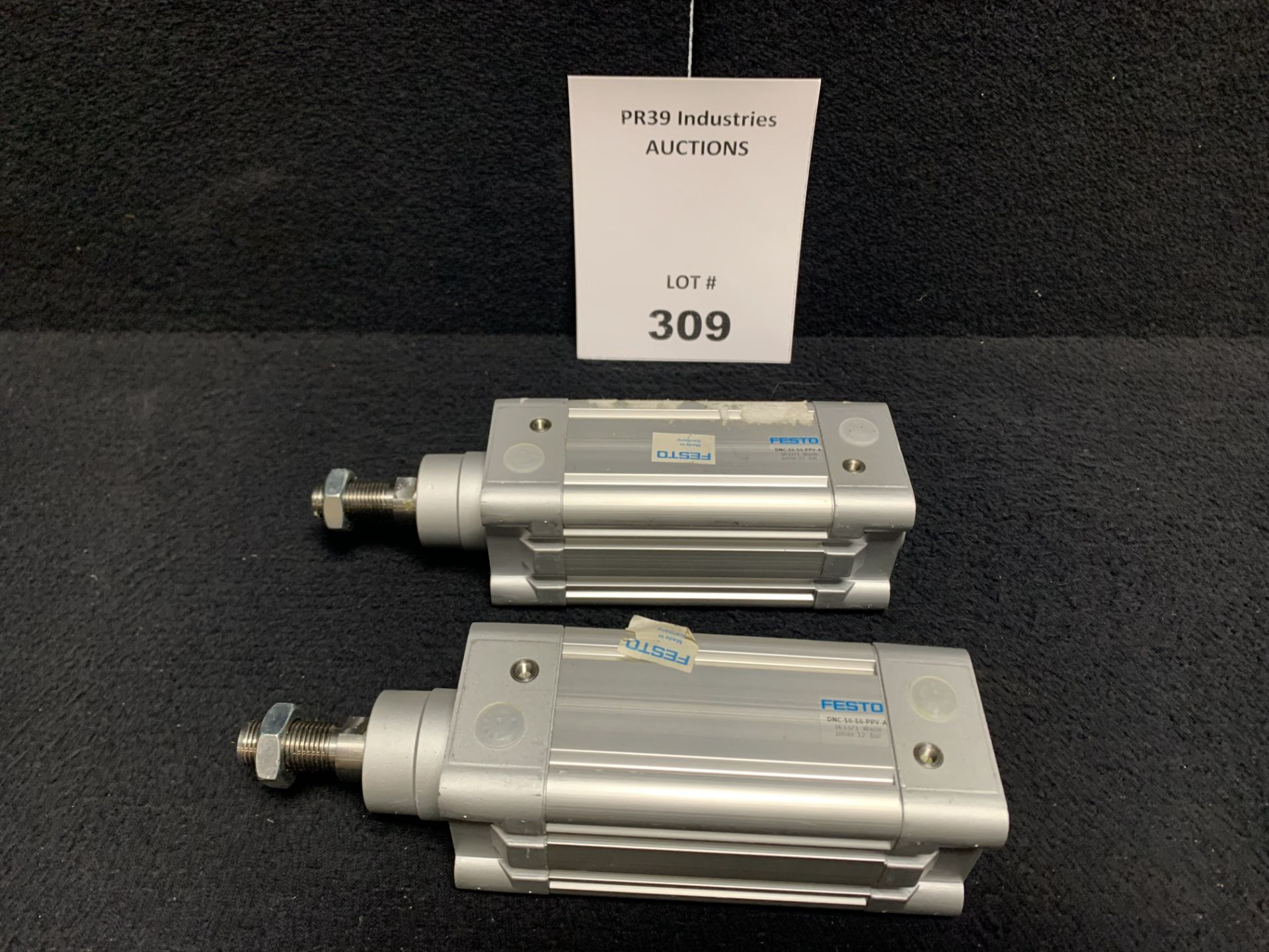 FESTO DNC-50-50-PPV-A DOUBLE-ACTING CYLINDER, BORE SIZE 50MM, STROKE LENGTH 50MM,PNEUMATIC CUSHIONIN