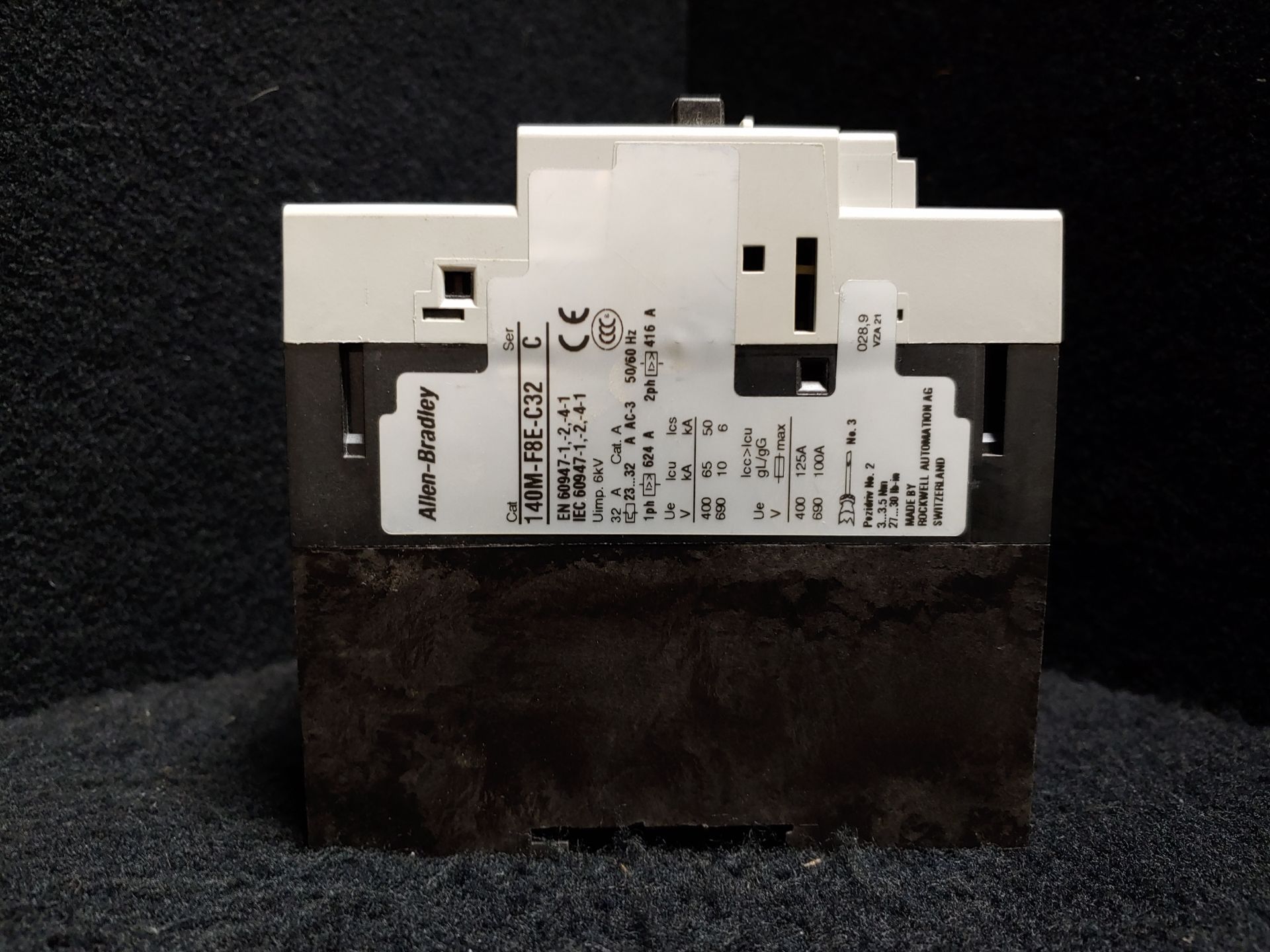 ALLEN BRADLEY CURCUIT BREAKER 140M-F8E-C45, 45A - Image 3 of 7