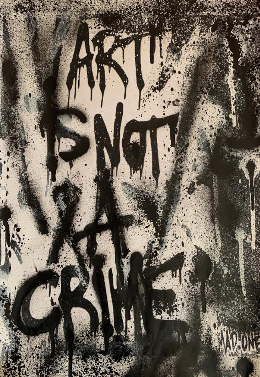 MAD ONE 'ART IS NOT A CRIME' - 2019