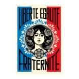 SHEPARD FAIREY 'LIBERTE EGALITE FRATERNITE' - 2020