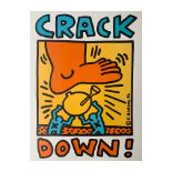 KEITH HARING 'CRACK DOWN' - 1986