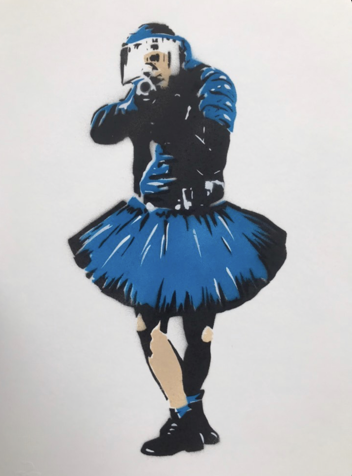 CANNED- CHARLOTTE PARENTEAU-DENOEL 'DANCING COP' - 2020 - Image 3 of 3