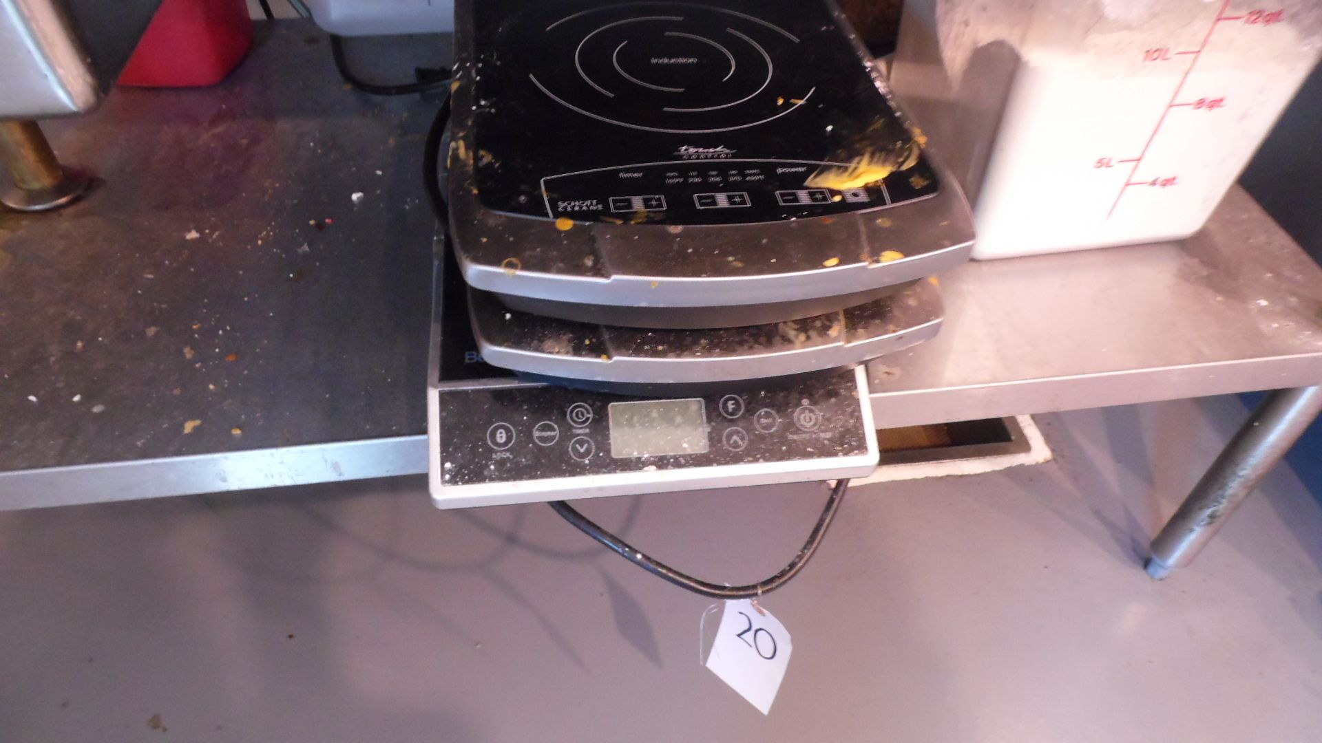 SCHOTT CERAN INDUCTION COOKERS (QTY. 3)