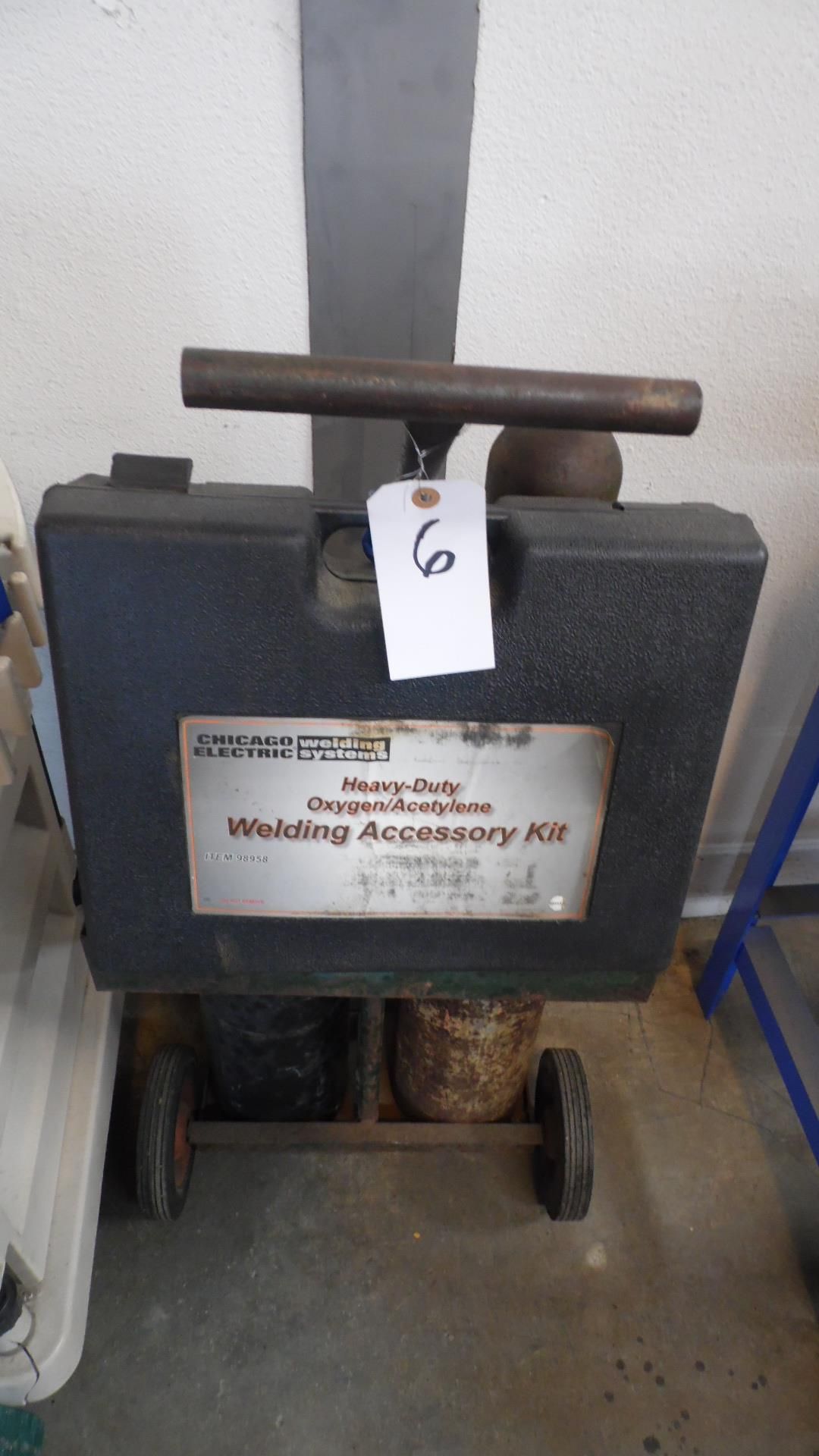 OXYACETELENE WELDER w/ GAGES + TORCH GAGES