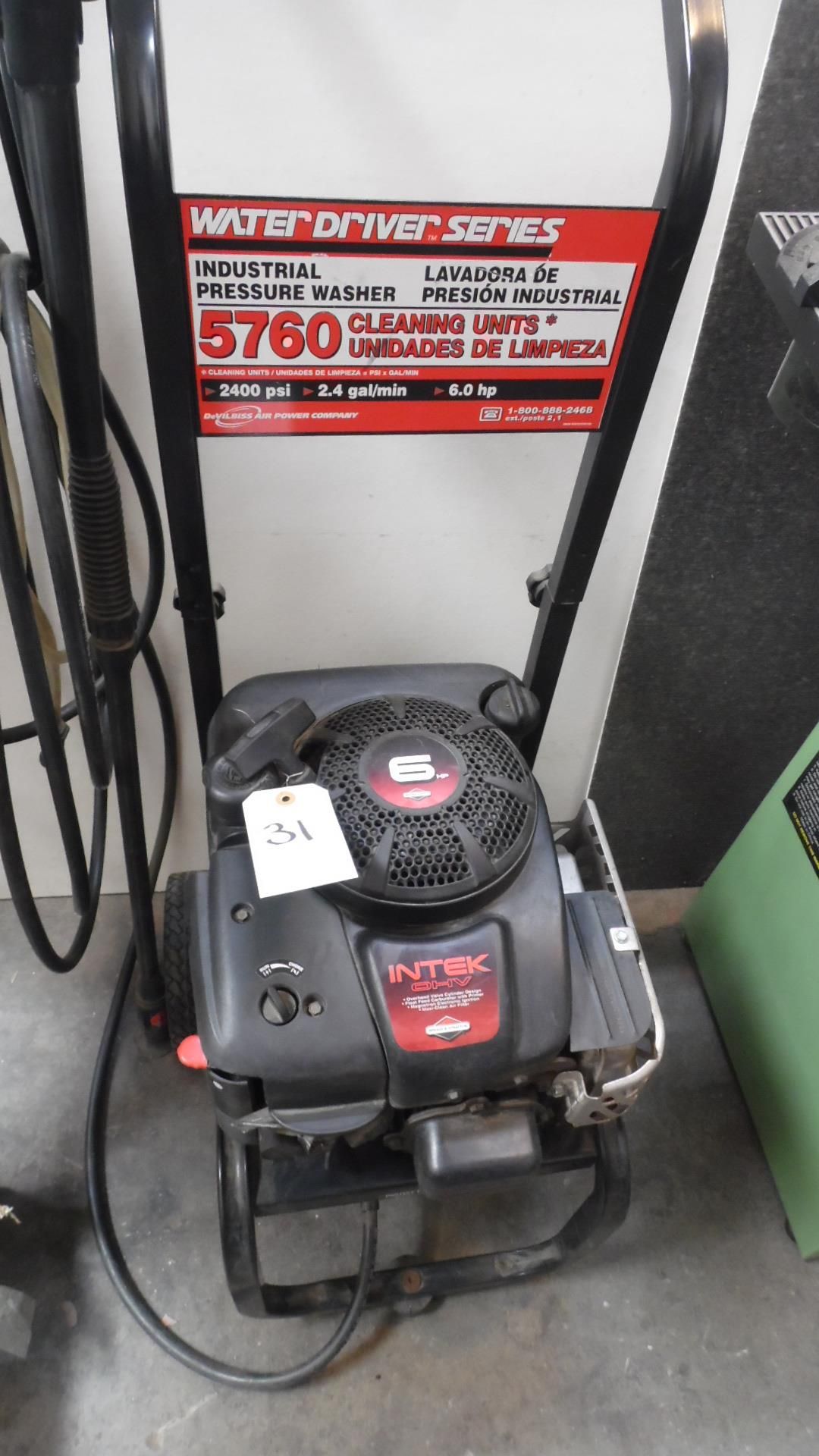 INTEK PRESSURE WASHER 2400 PSI 6HP