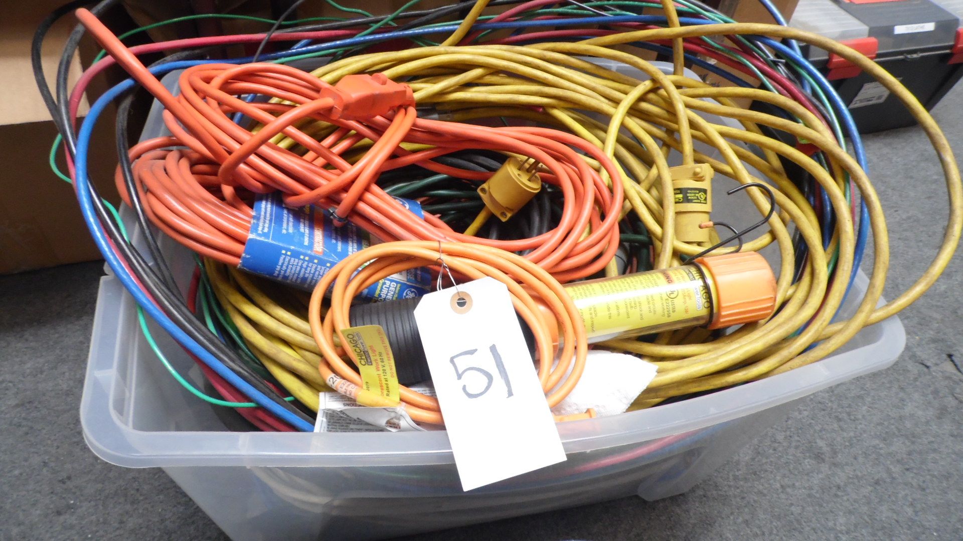 ASSORTED CORDS - CABLE