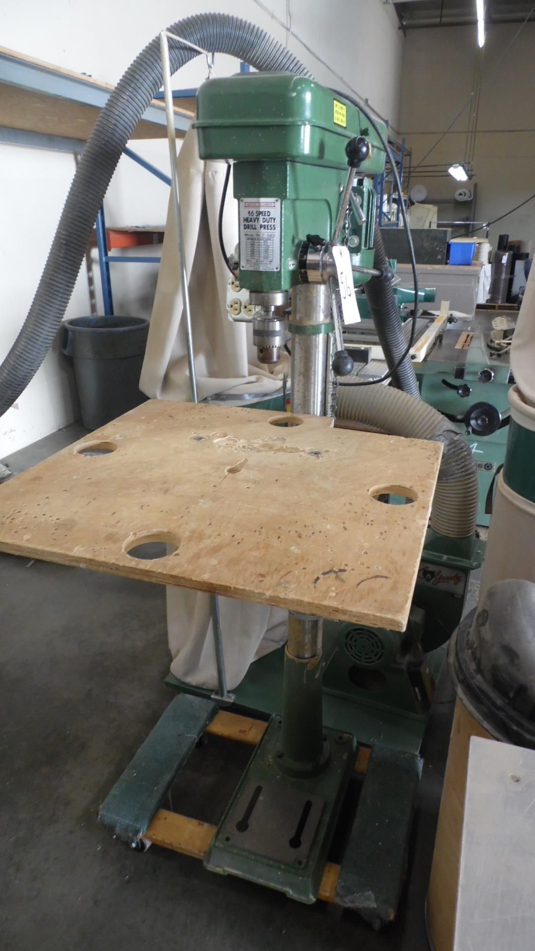 CENTRAL MACHINERY 16 SPEED DRILL PRESS