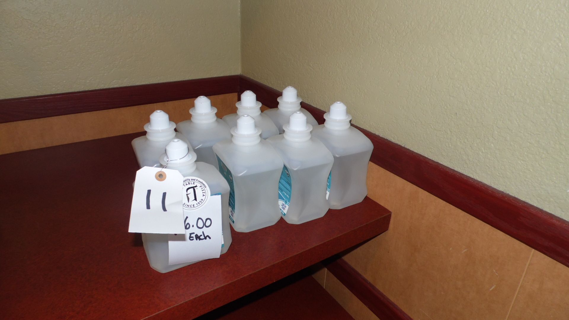 BOTTLES OF FOAM SOAP