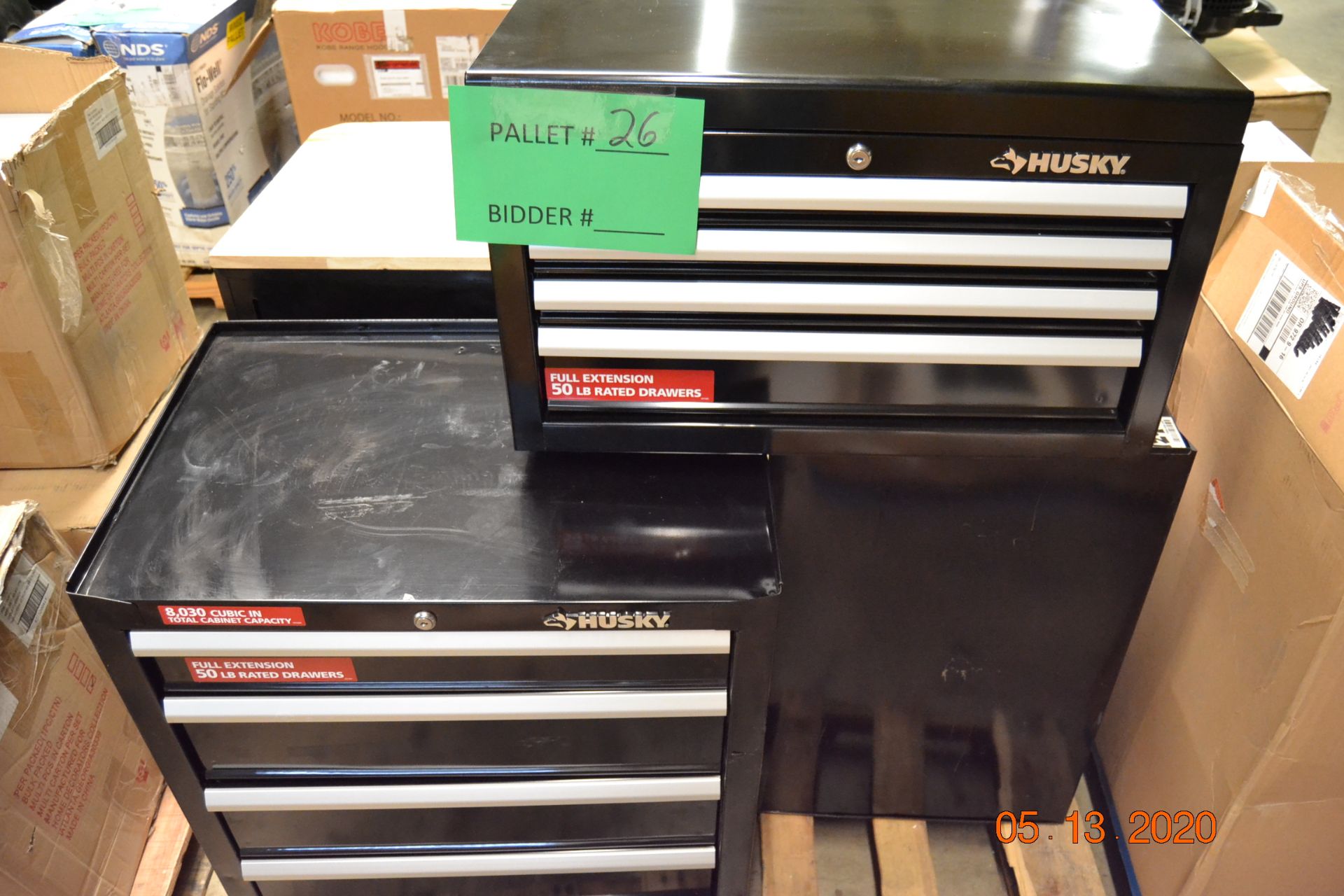 (4) assorted Husky tool boxes - Image 2 of 2