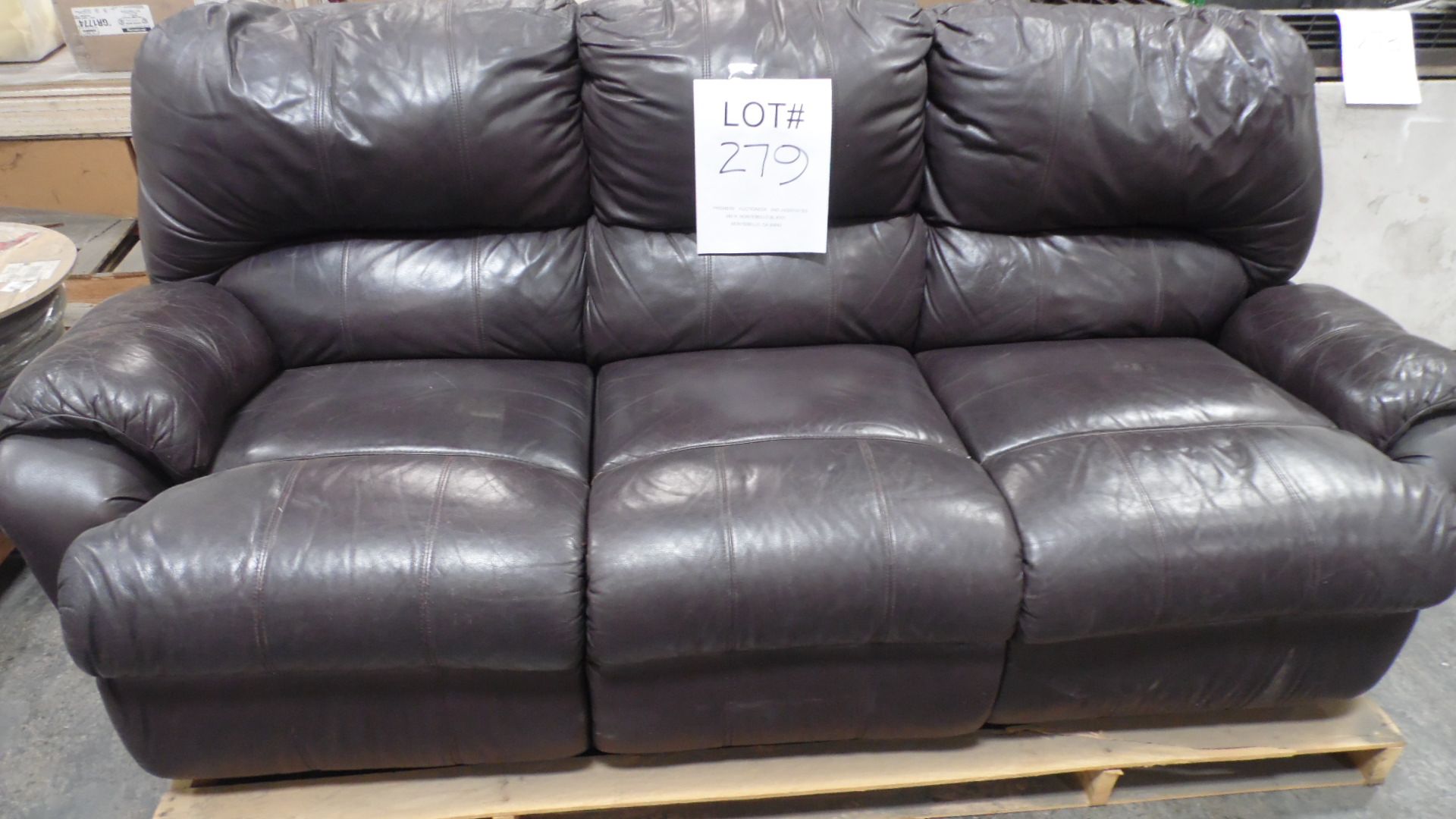 LEATHER SOFA