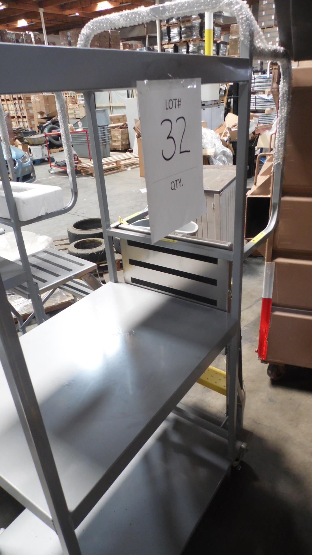 ROLLING LADDER CART 6 FT. X 32" X 22"