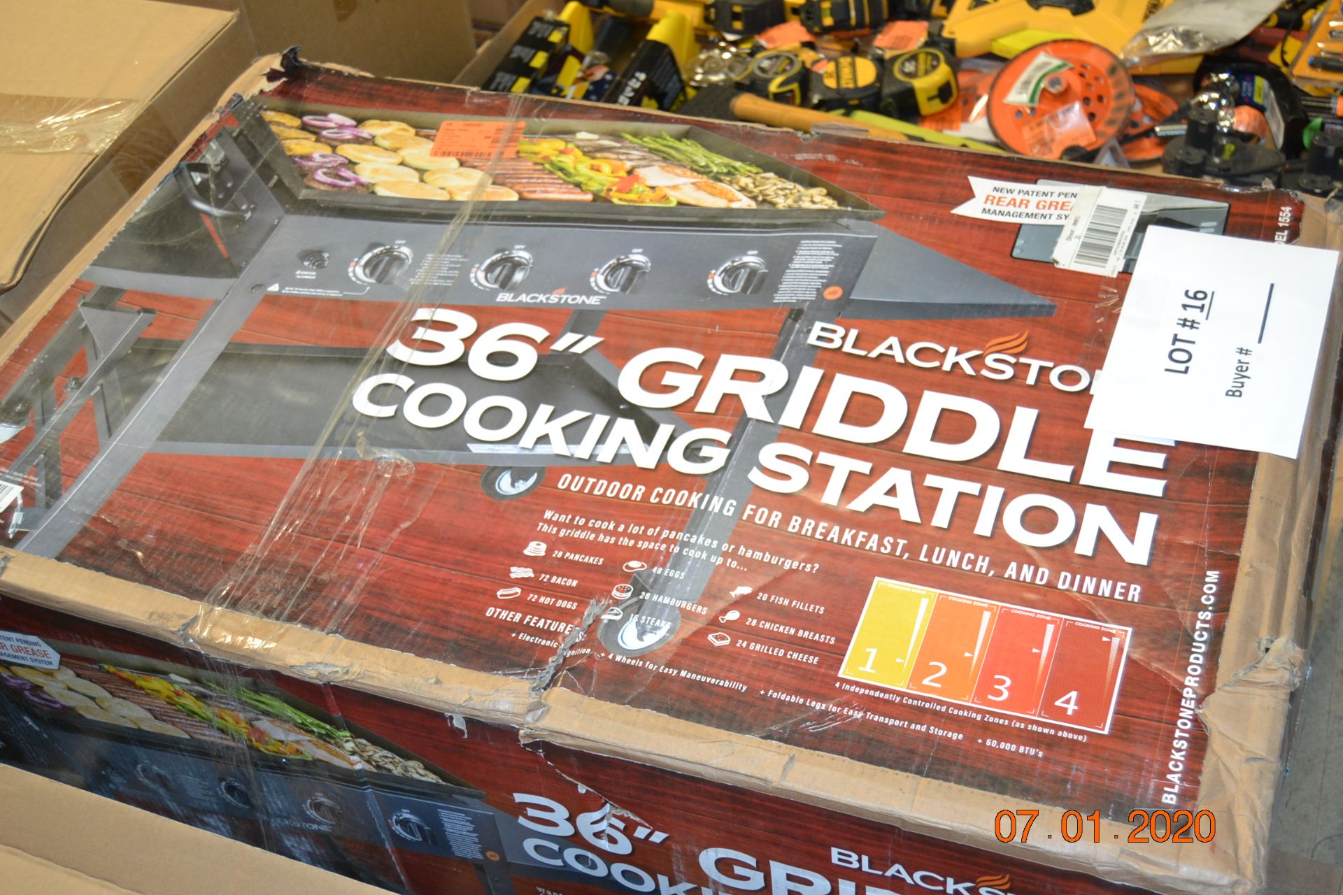 36" BLACKSTONE GRIDDLE COOKING STATION