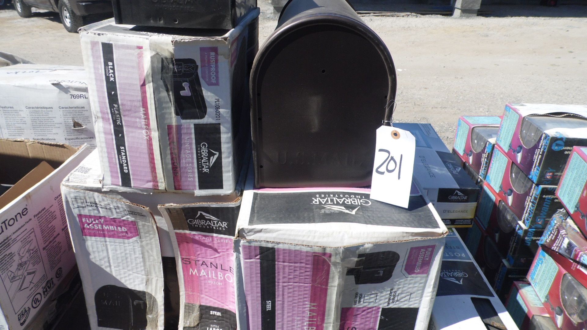 ASSORTED GIBRALTOR MAIL BOXES