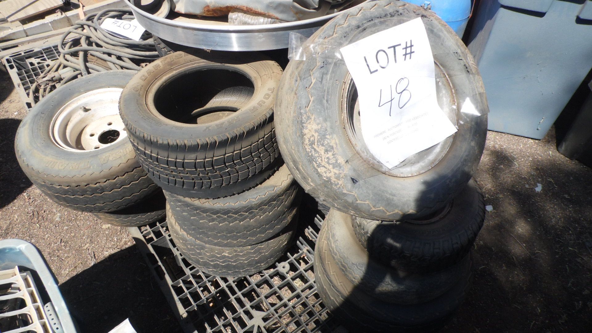 ASSORTED TIRES