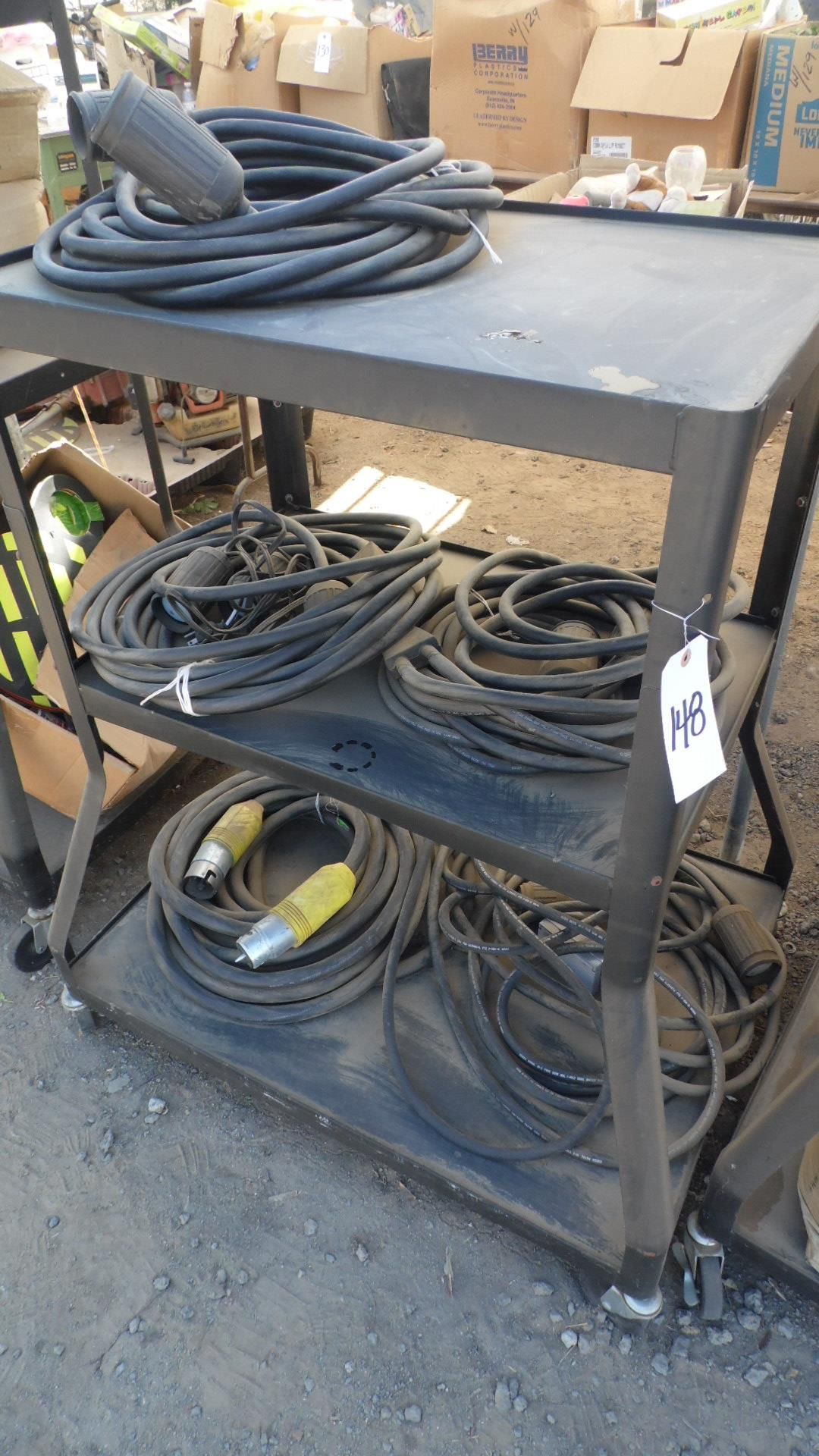 ASSORTED ELECTRICAL CORDS
