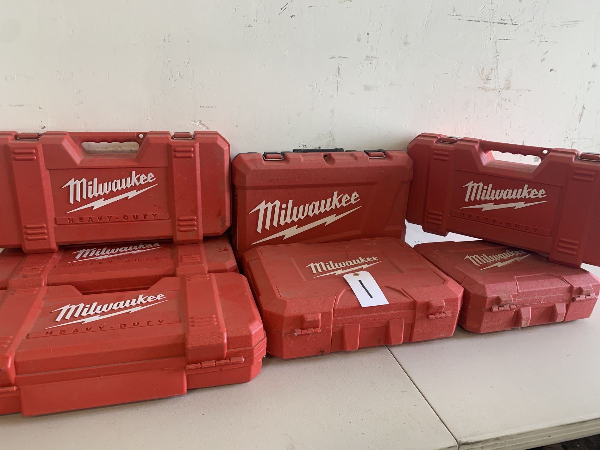 6 Milwaukee Toolboxes (NO TOOLS) - Image 2 of 3