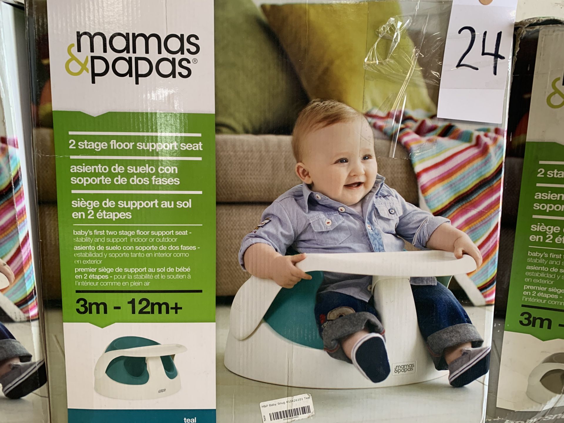 Mamas & Papas 2 Stage Floor Support Seat, 3 Items - Image 4 of 4
