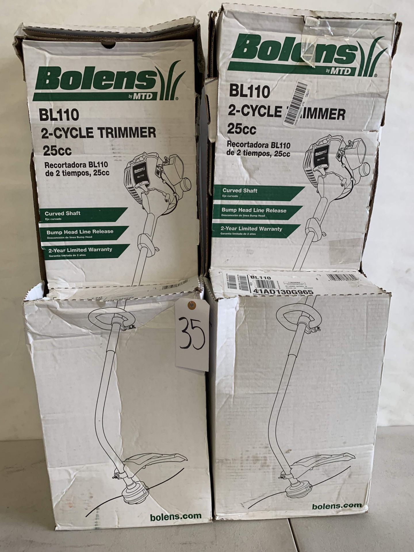 Bolens 2-Cycle Trimmer Gas 25cc (Tested and Working)