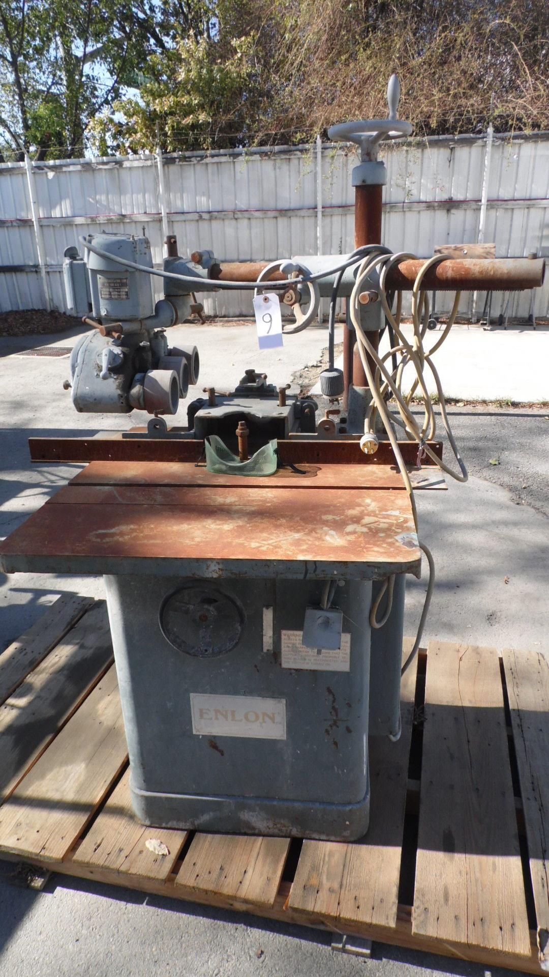 ENLON WOODWORKING MACHINE w/ POWER FEED