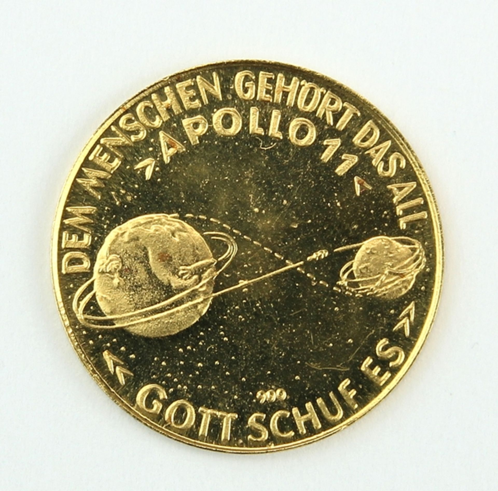 Goldmedaille - Bild 2 aus 2