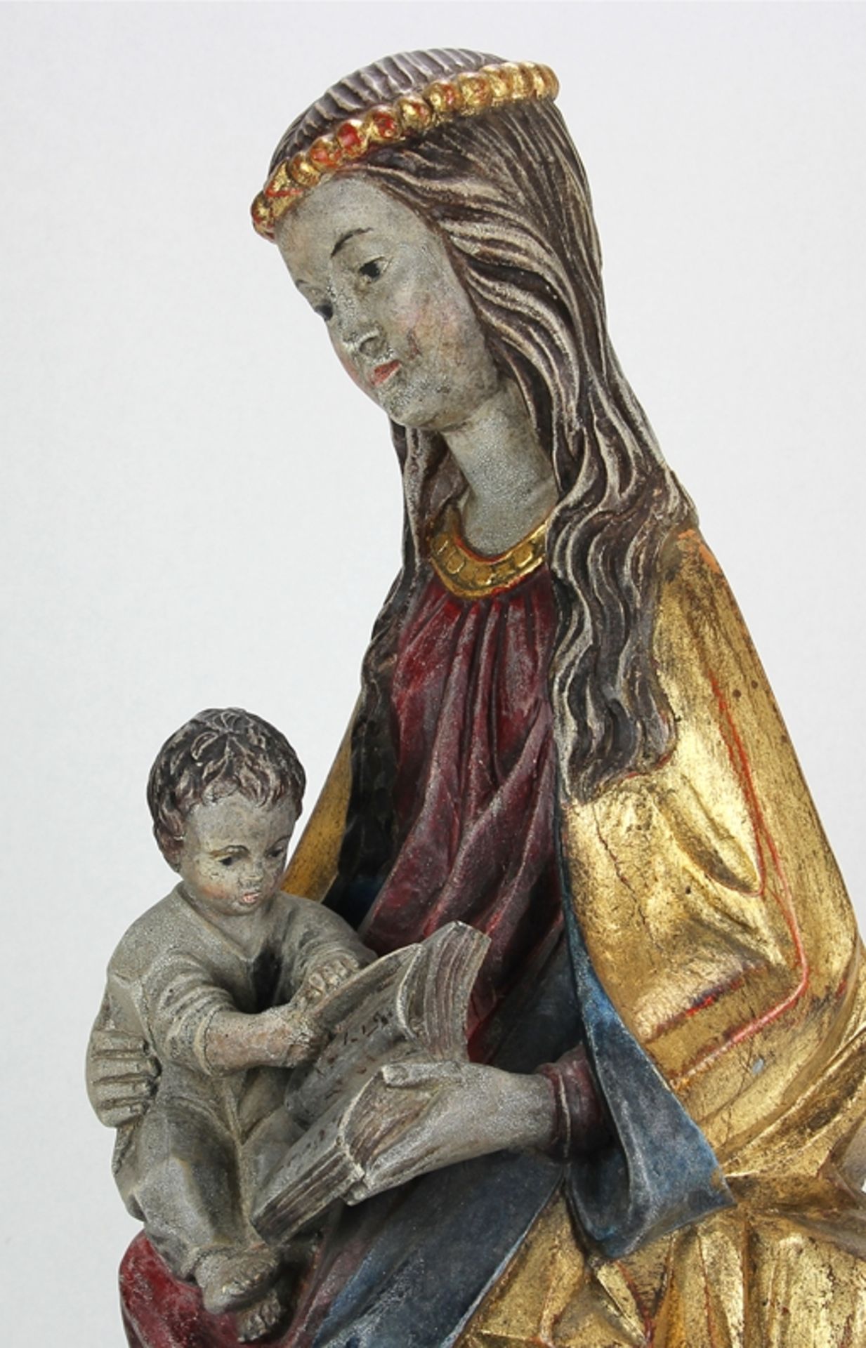 Sitzende Madonna mit Kind - Image 3 of 4