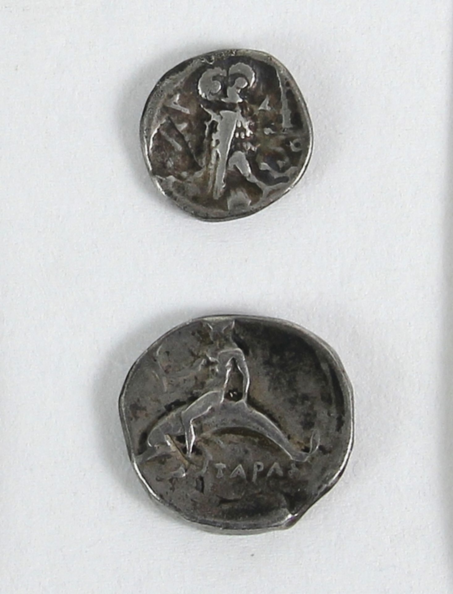 Zwei antike Münzen