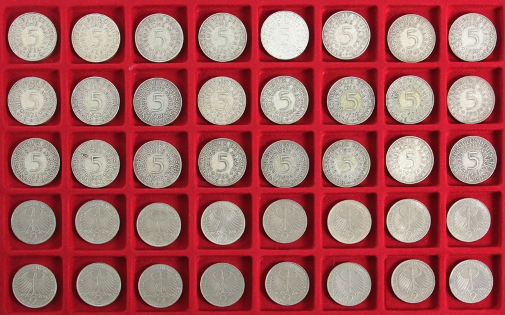 Konvolut Münzen DM - Bild 2 aus 5