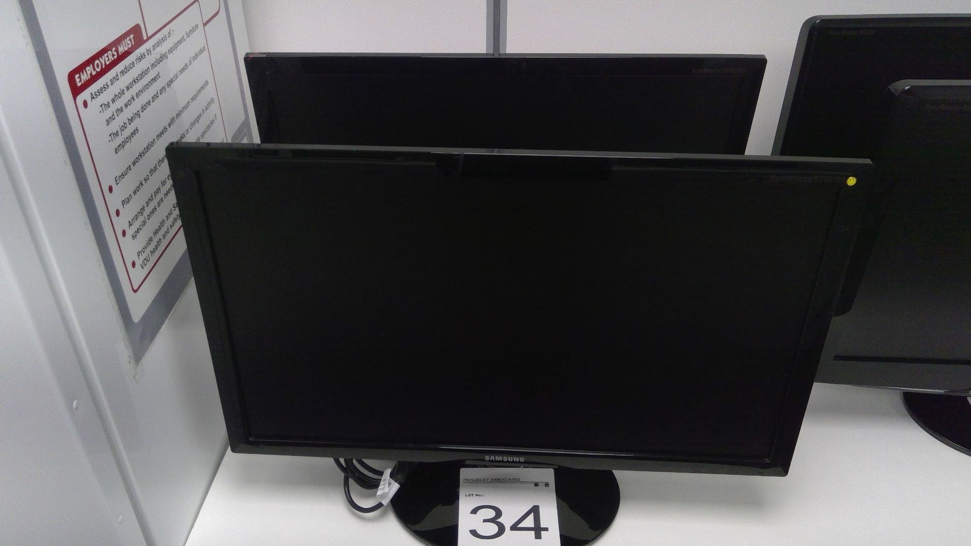 2 No. Samsung SyncMaster 24B150 24 inch monitors