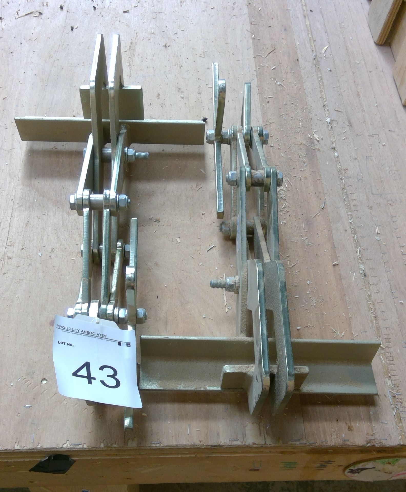 2 No. Able Lifting Equipment 250 Kg board lifting clamps
