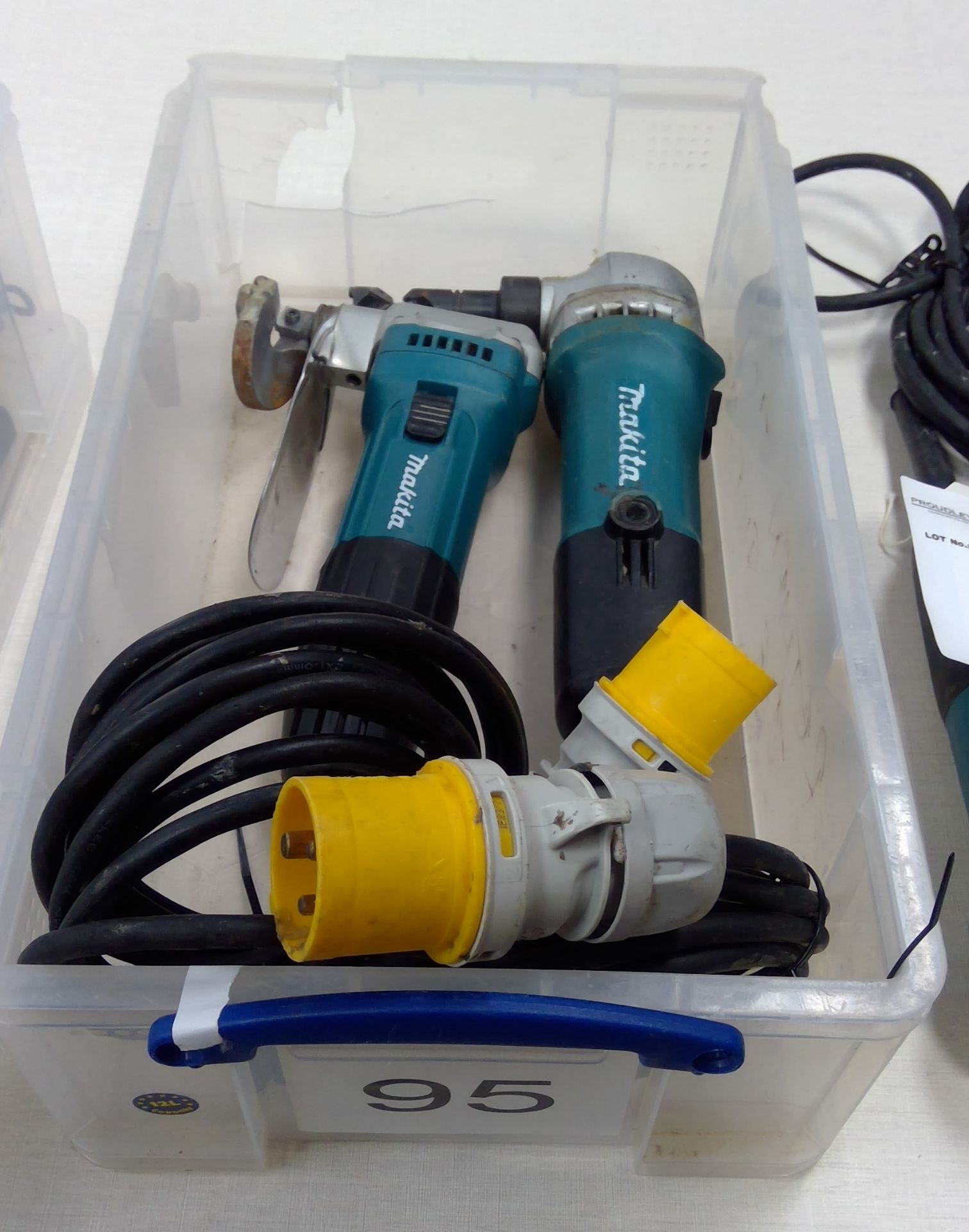 2 No. Makita 110v Nibblers