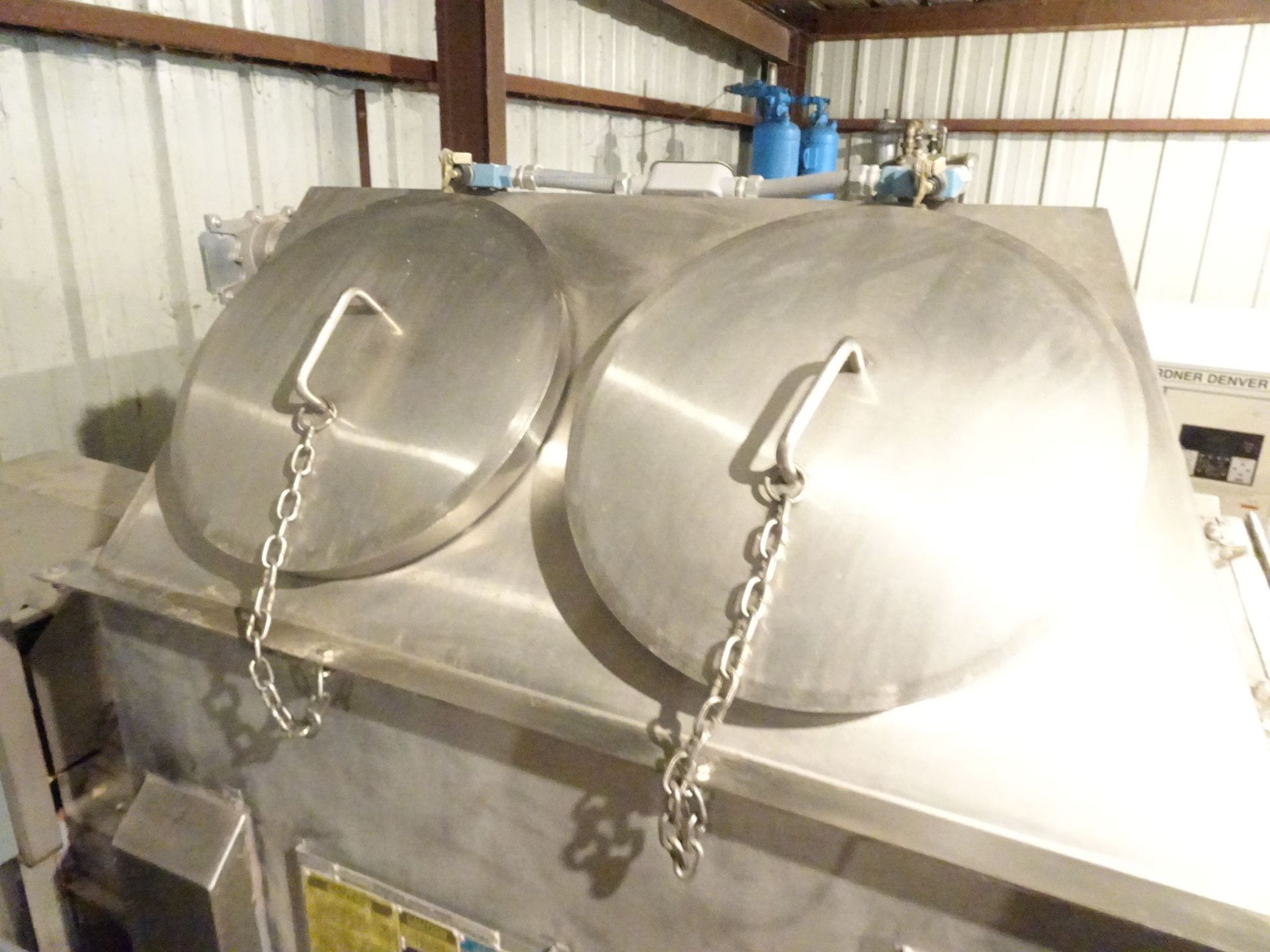 Stainless Steel Double Ribbon Blender - 78" x 30" - Image 4 of 9