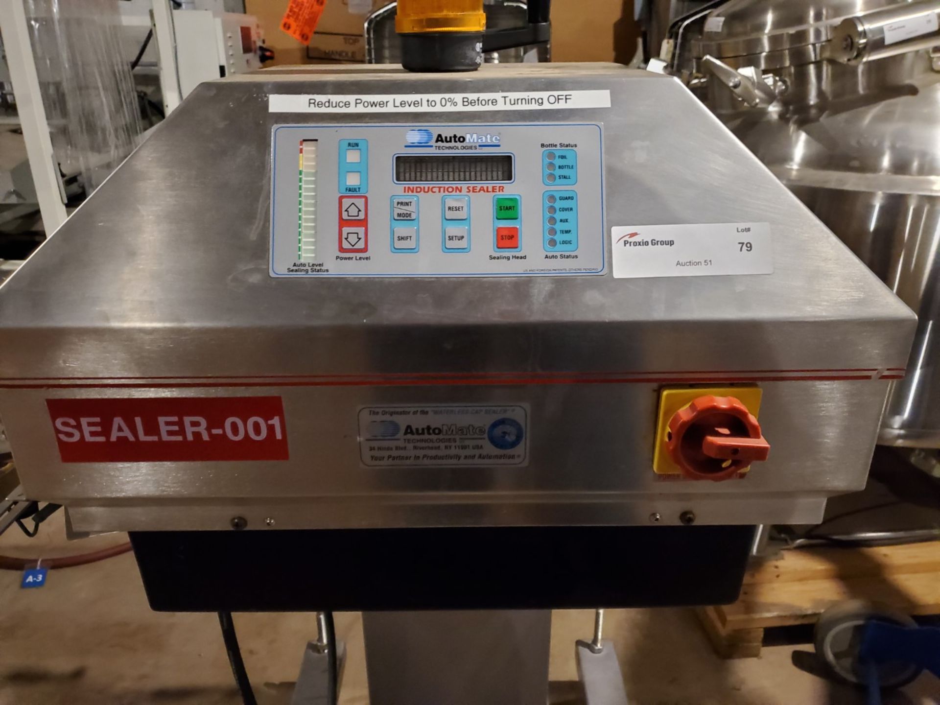Automate Inline Induction Sealer, Model AM-250 - Image 8 of 10