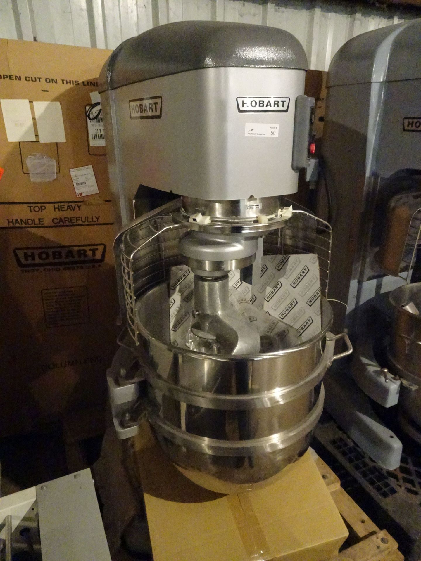 Hobart Legacy Model HL1400-2STD 140 Quart Planetary Mixer Unused in crate - Image 2 of 6