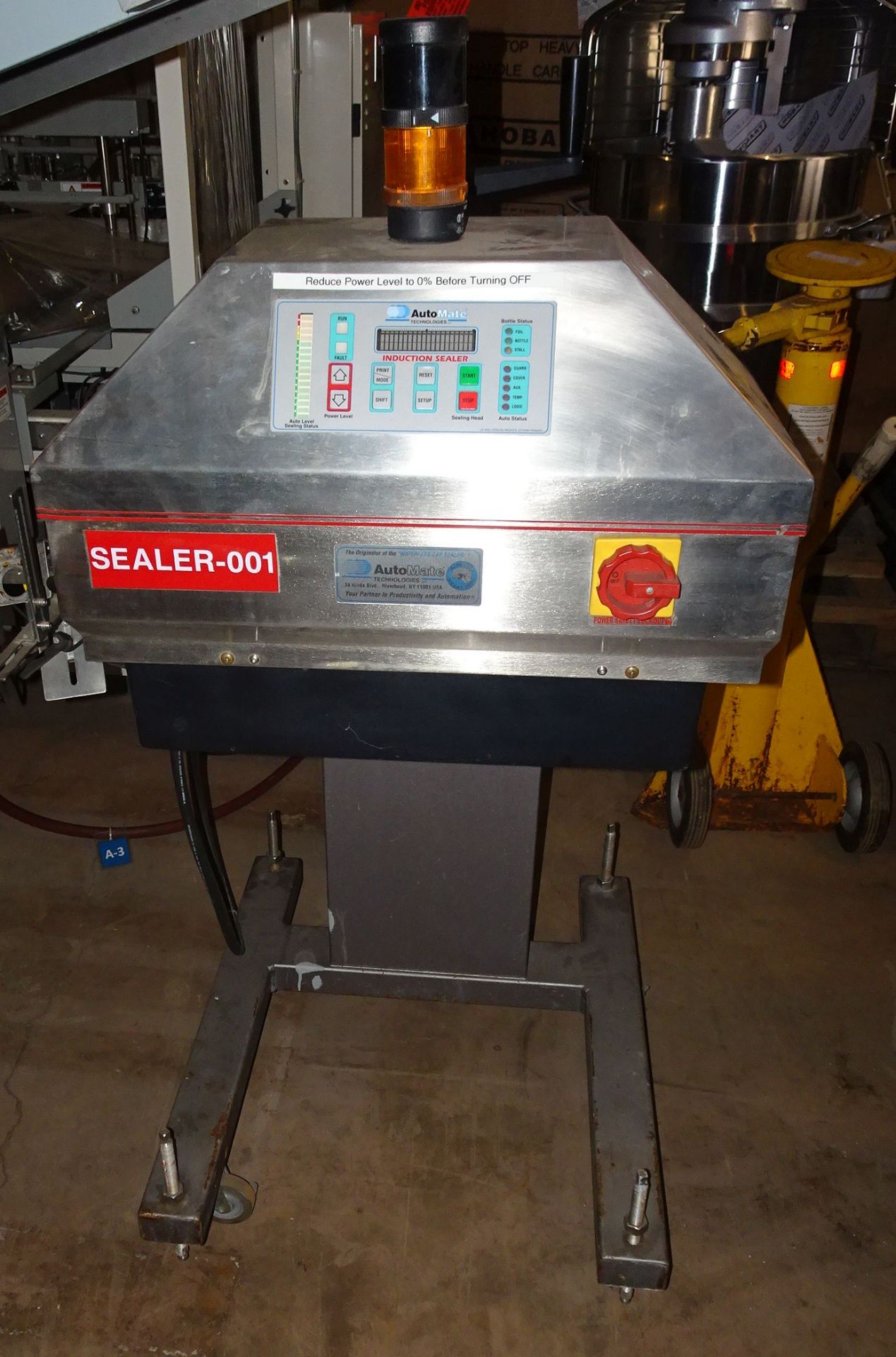 Automate Inline Induction Sealer, Model AM-250