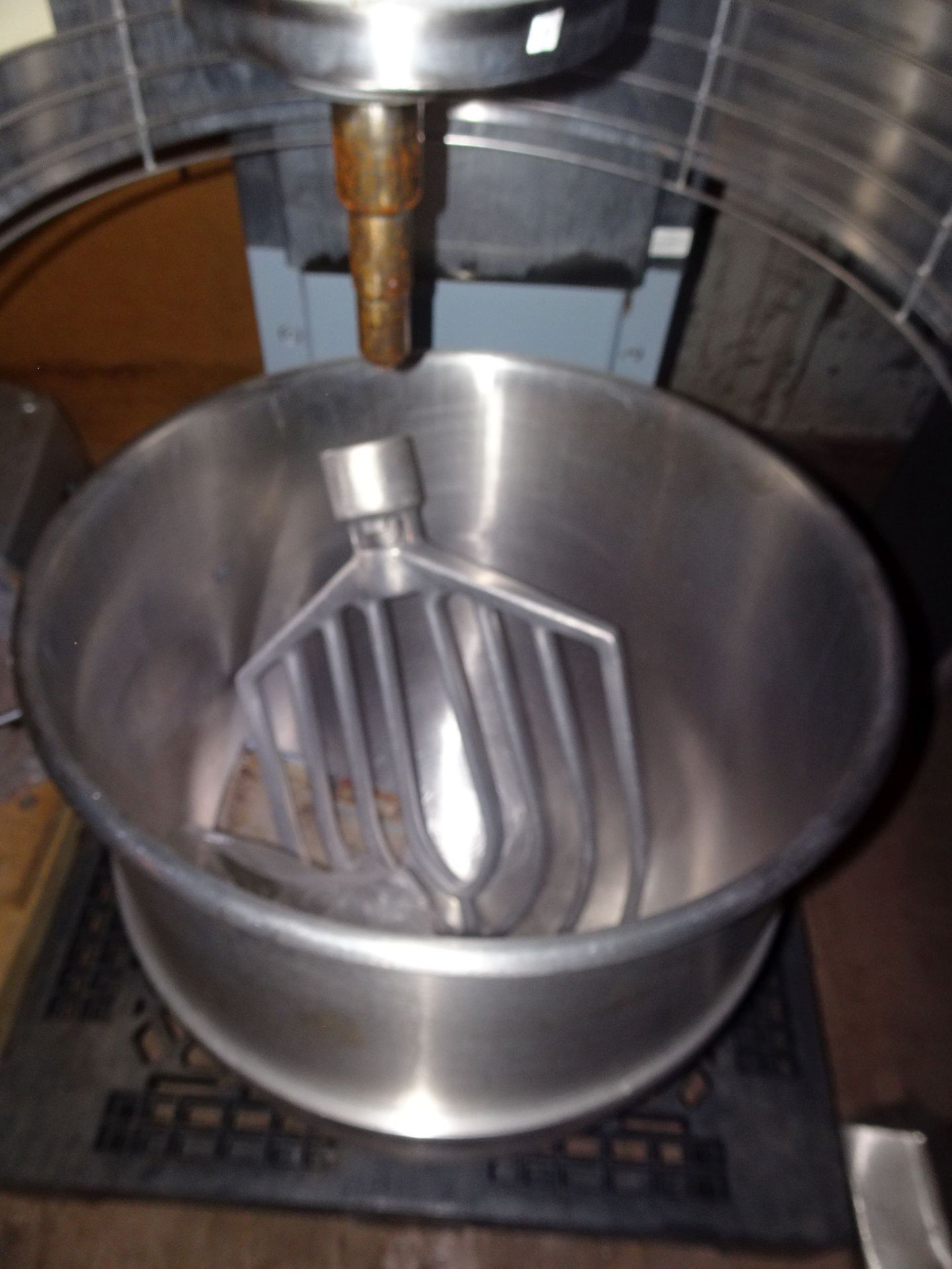 Hobart Model V1401 5HP Planetary Mixer With Castered Bowl, - Image 4 of 5