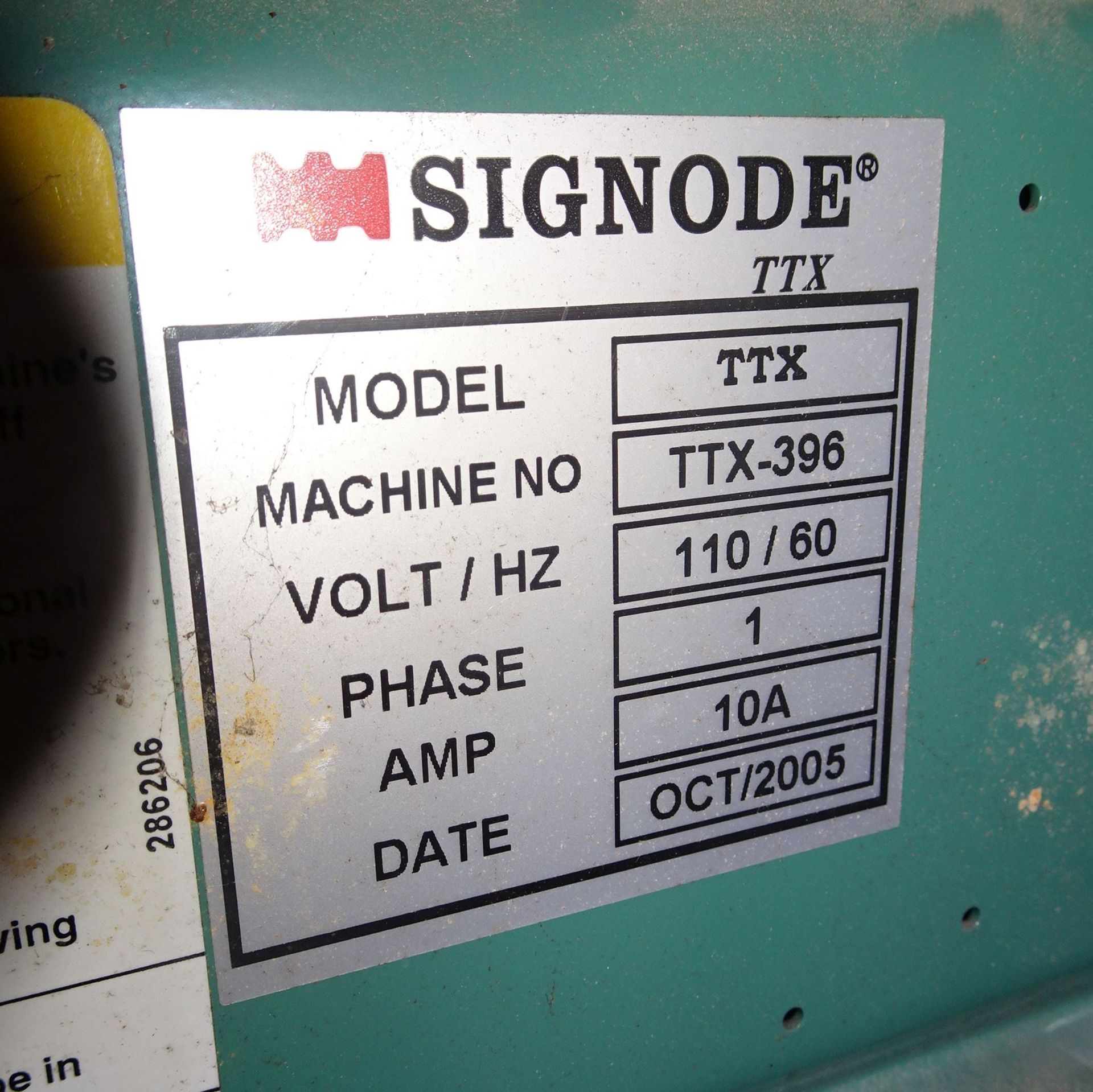 Signode Automatic Strapping Machine Model TTX - Image 2 of 2