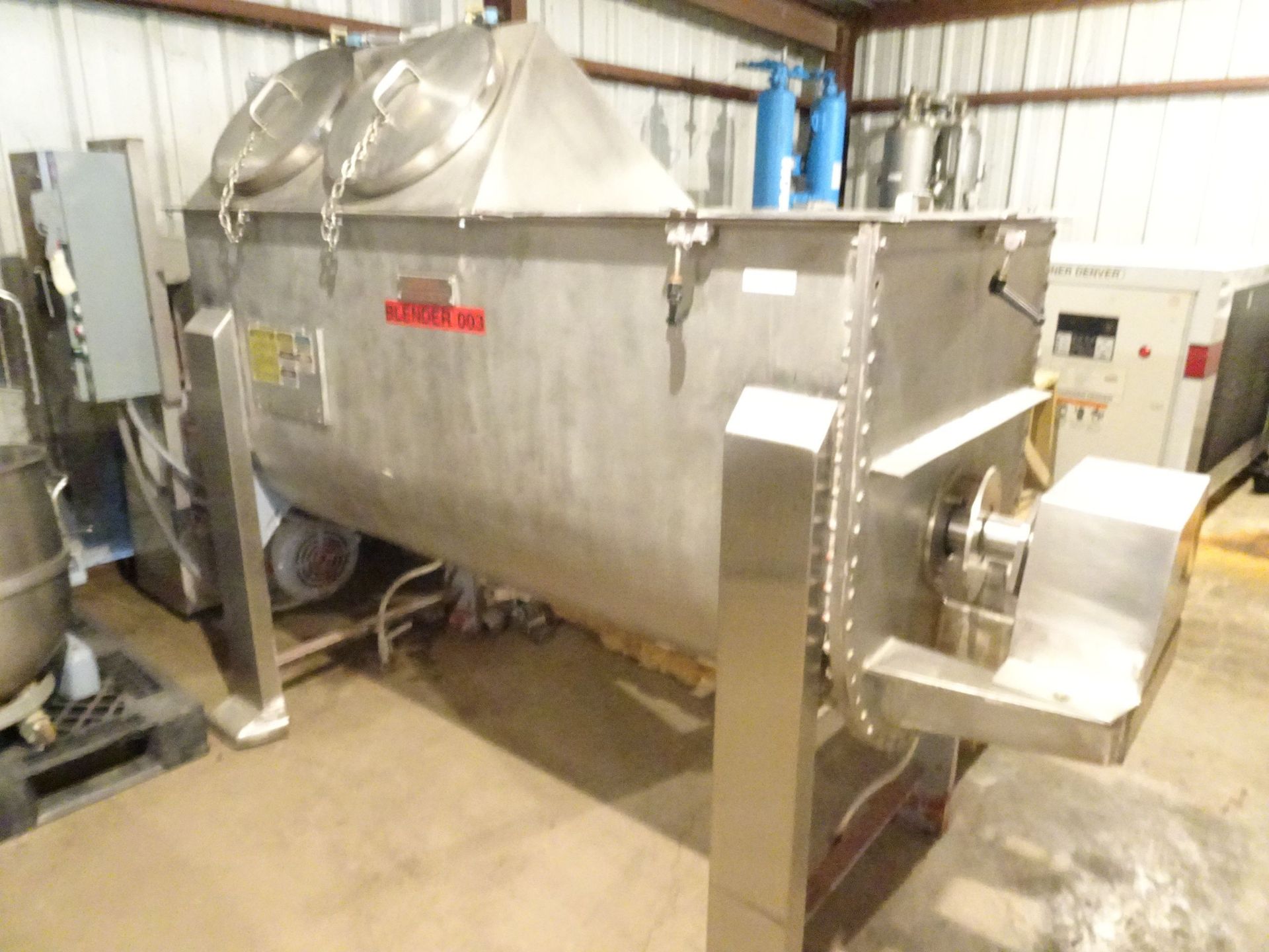 Stainless Steel Double Ribbon Blender - 78" x 30" - Image 2 of 9