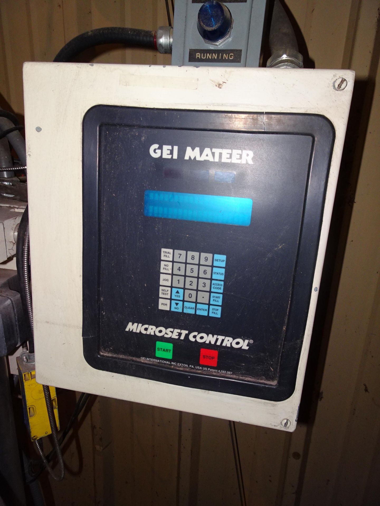 Mateer Neotron System Model 1000 Powder Filler with GEI Mateer Microset Digital Controller sn - Image 2 of 6