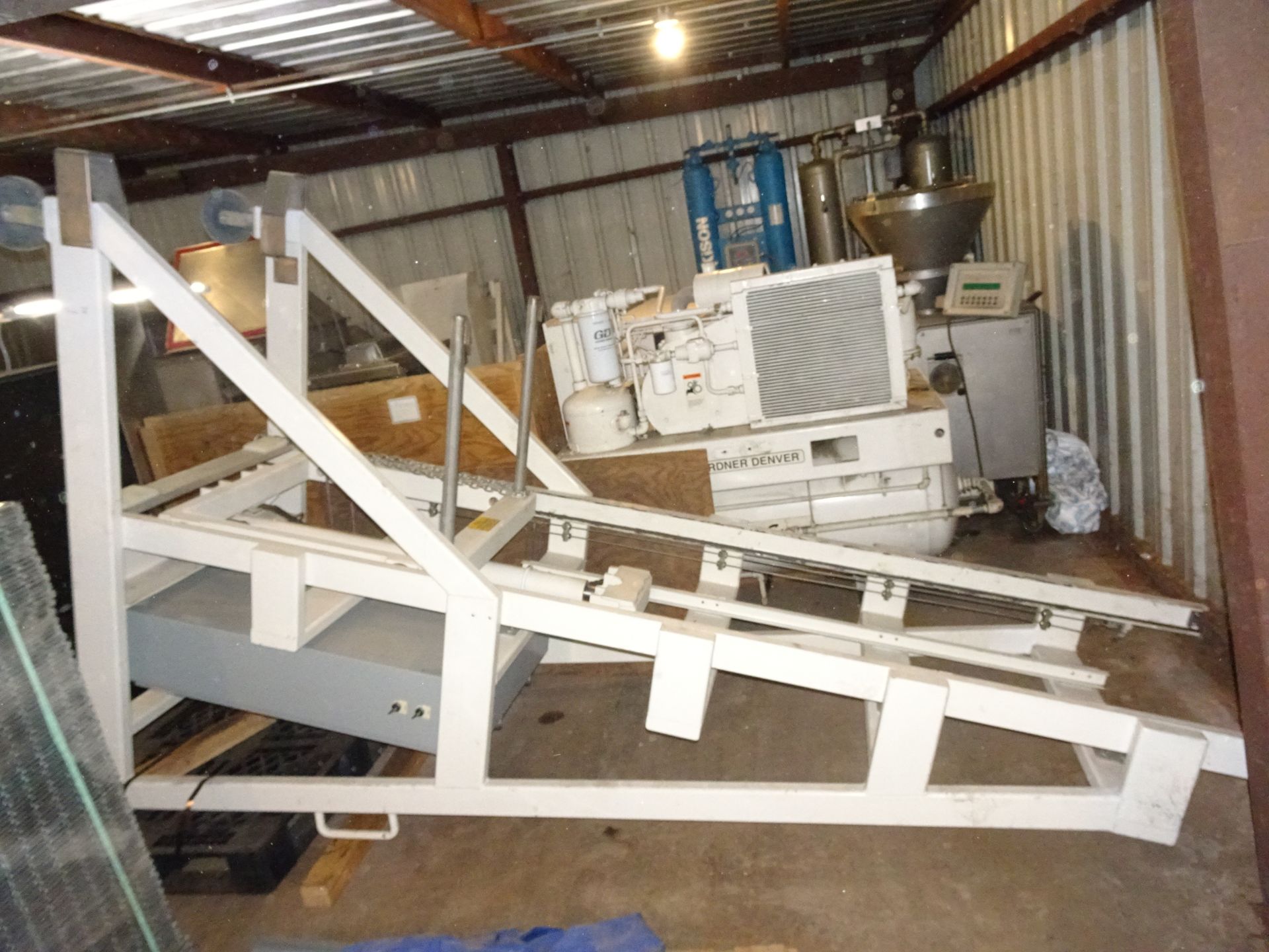 Material Transfer and Storage 12' Vessel Lift Cart With Controller.