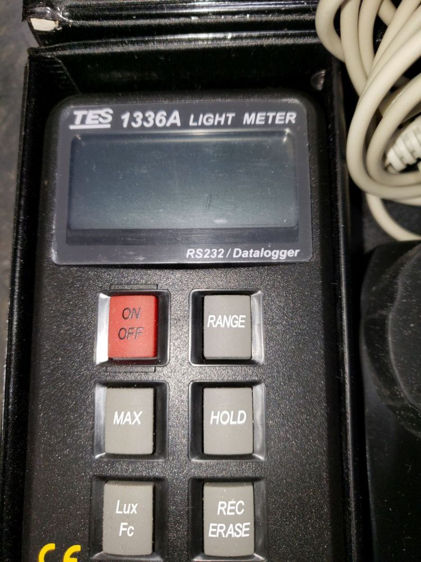 TES Light Meter in Case, model 1336A, with attachments and software. - Image 6 of 6