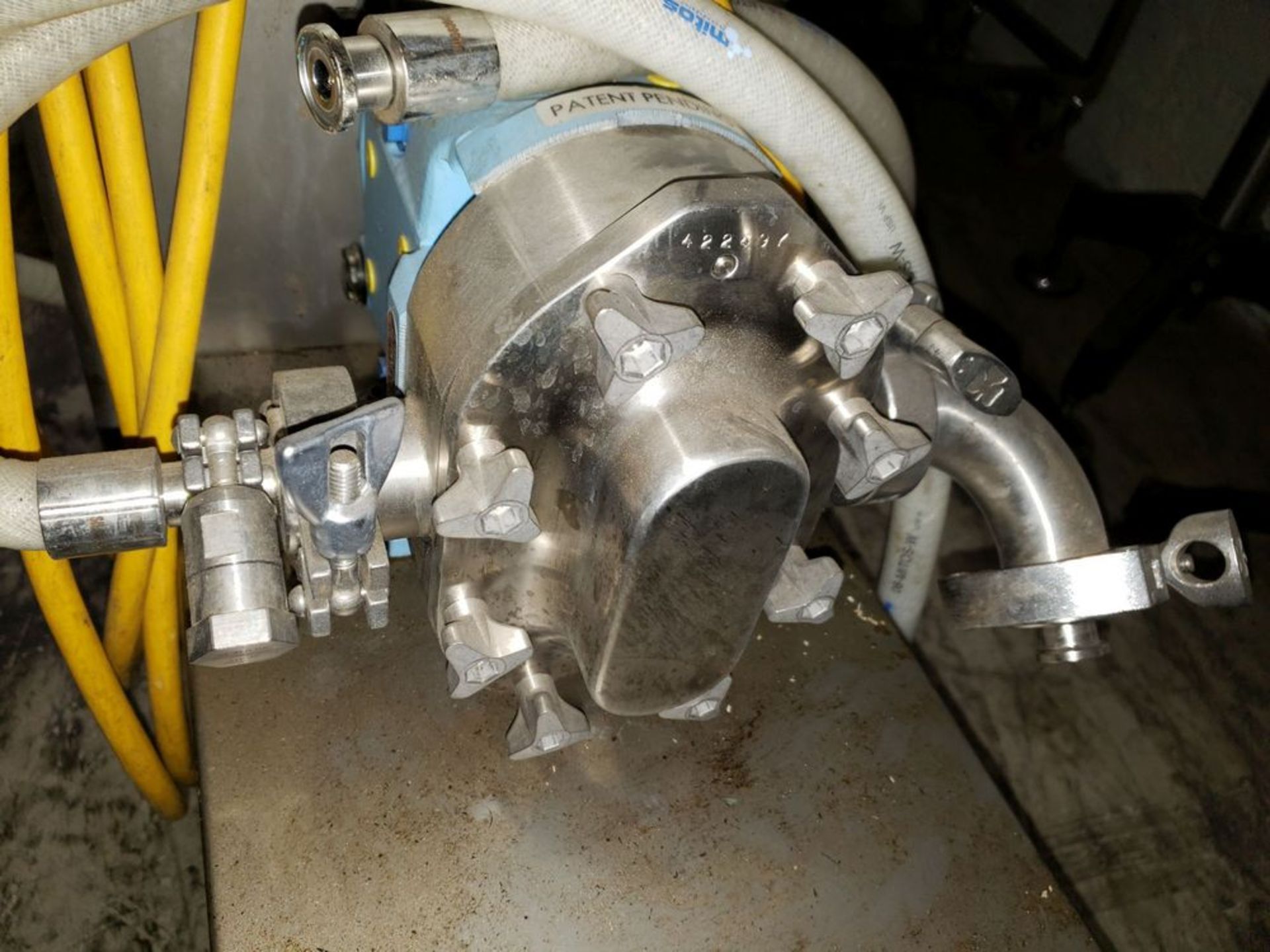 KrosFlo II pump system, consisting of Waukesha Cherry-Burell rotary lobe pump, model 018, - Image 2 of 4