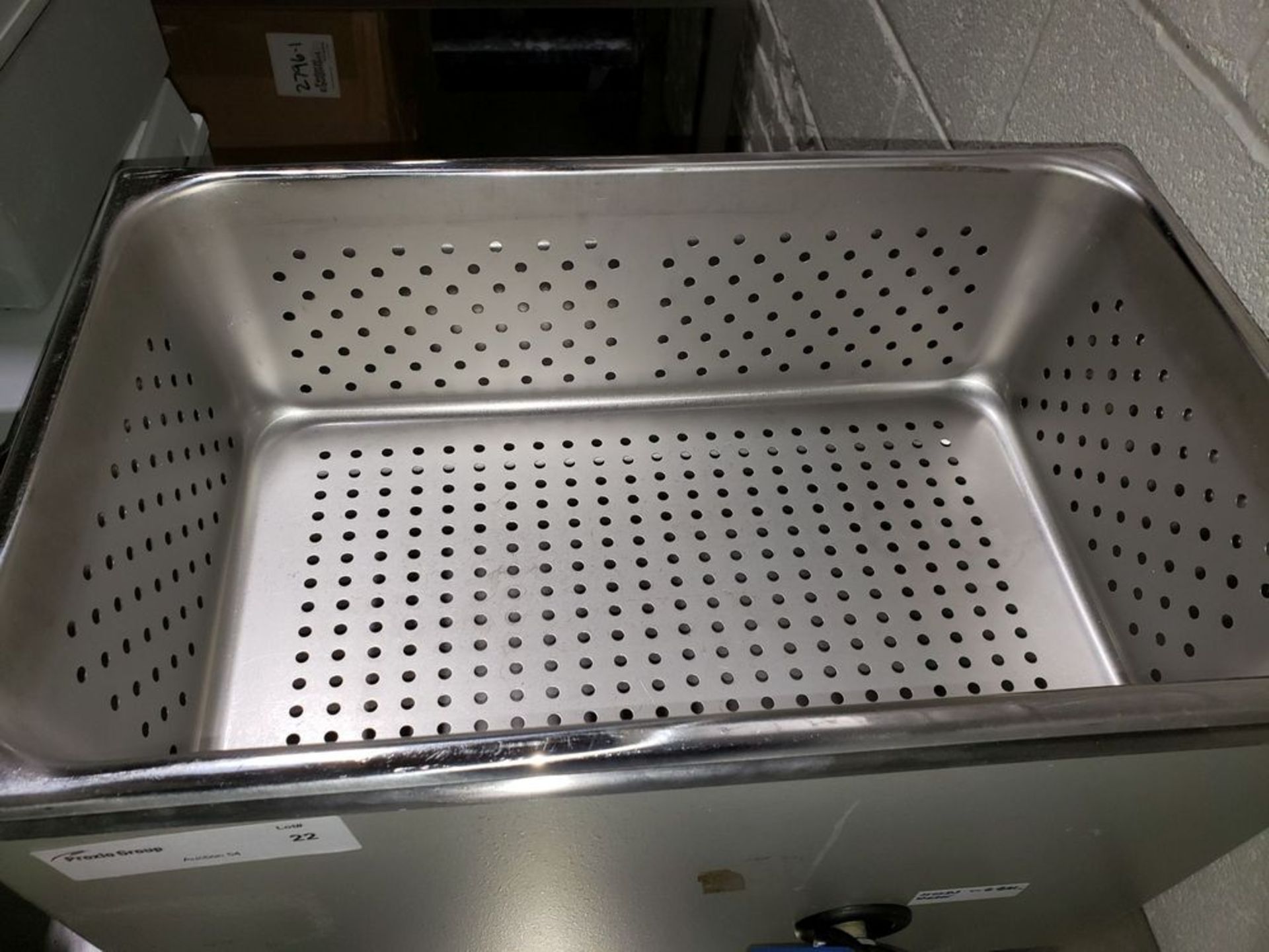 Branson Ultrasonic Cleaner, Model B-92-H, with (2) baskets - Image 5 of 8