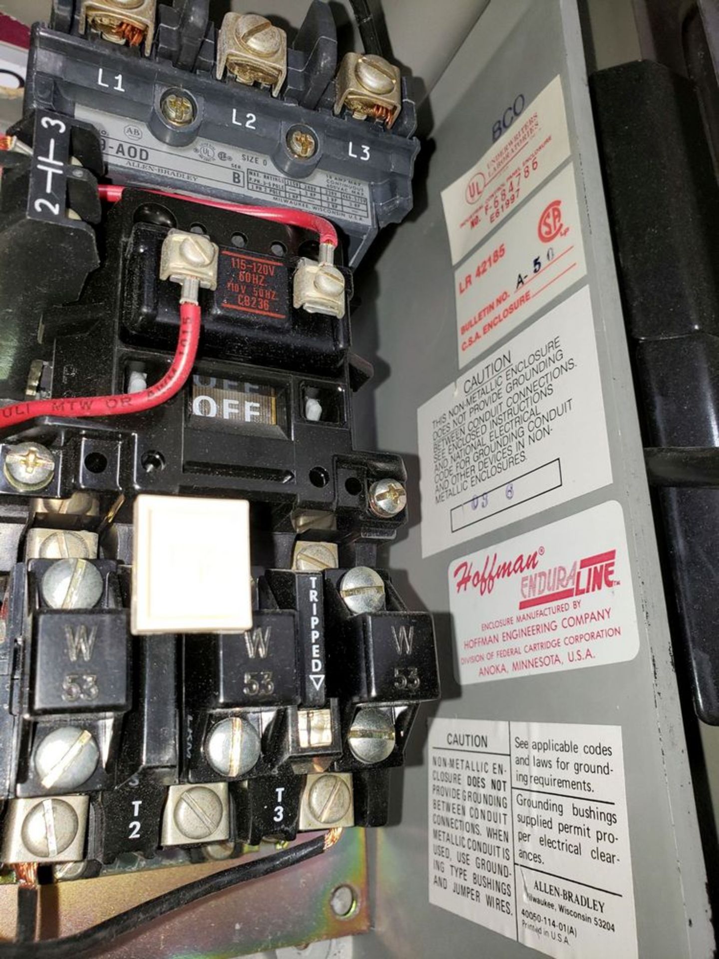 Lot of electrical equipment, consisting of control box, reset button and switches - Image 13 of 16