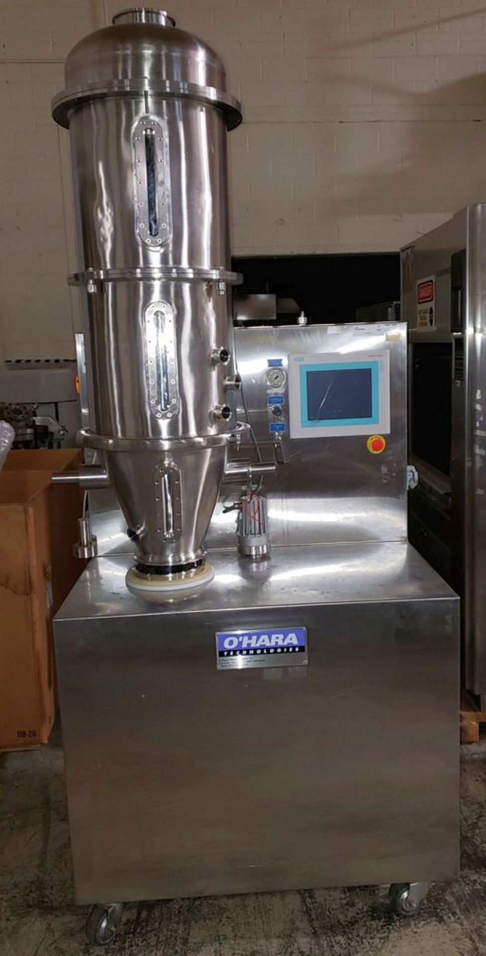 O'Hara fluid bed dry granulator, model FBDG-5KG, 316 stainless steel product contact surfaces - Image 2 of 8